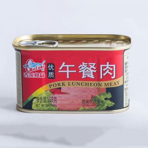 古龍優(yōu)質(zhì)午餐肉198g