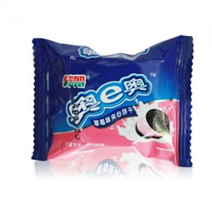 思維特奧e奧草莓味夾心餅干散裝