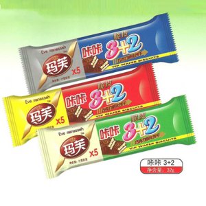 瑪芙咔咔脆皮巧克力威化餅干