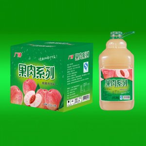 廣臻果肉系列桃汁2.5Lx6瓶