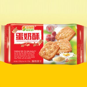 思維特蛋奶酥118克餅干