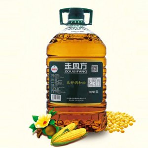 走四方菜籽調(diào)和油4L