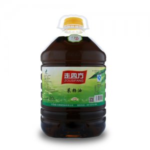走四方非轉(zhuǎn)基因四級(jí)菜籽油20L