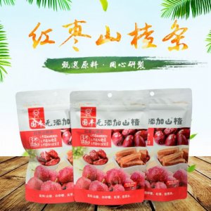 國豐紅棗山楂條