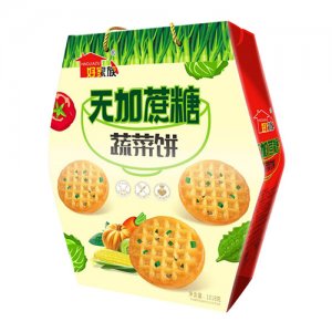 好家族無(wú)加蔗糖蔬菜餅1018g