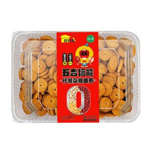 好家族五谷代餐雜糧曲奇餅干518g