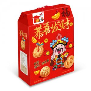好家族恭喜發(fā)財(cái)混合什錦餅干禮盒