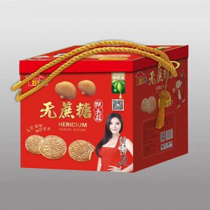 好家族無(wú)蔗糖猴頭菇餅干禮盒