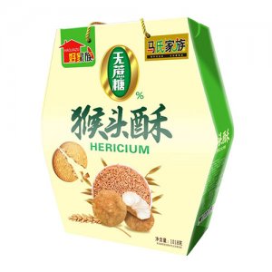 好家族無(wú)蔗糖猴頭酥餅干1018g