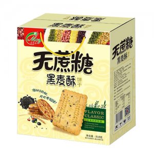 馬草原無蔗糖黑麥酥餅干818g