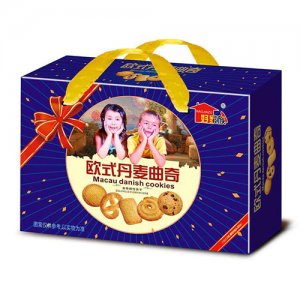 好家族歐式丹麥曲奇餅干禮盒裝