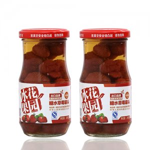 冰花果園(糖水草莓罐頭)