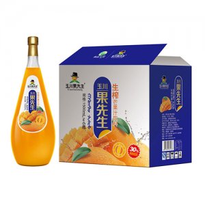 玉川果先生芒果汁飲料1500mlx6瓶