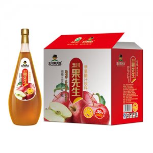 玉川果先生蘋果醋汁飲料1.5Lx6瓶