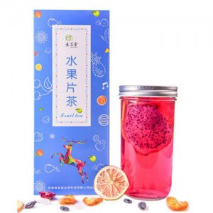 意茗堂水果片茶盒裝