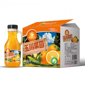 尚品玉川手柄粒粒橙汁飲料1.5Lx6瓶