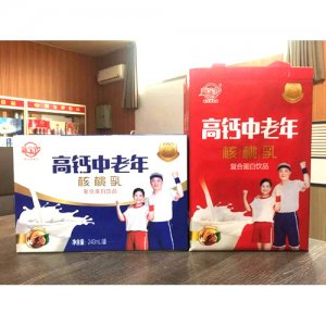 新寶鑼高鈣中老年核桃乳箱裝