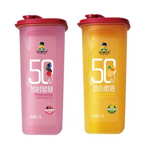 玉川果先生樂扣杯乳酸菌果汁飲料1.5Lx6瓶