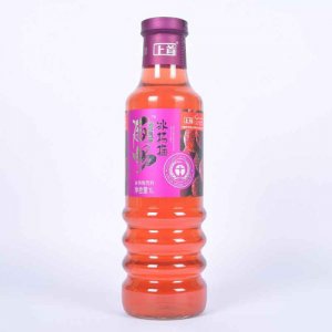 上首刷暢冰楊梅玻璃瓶飲料