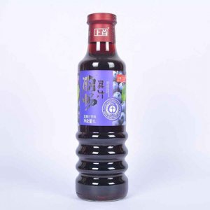 上首刷暢玻璃瓶藍莓汁飲料