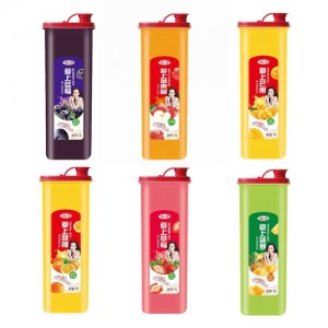 綠山園方杯果肉果味飲品1.5L