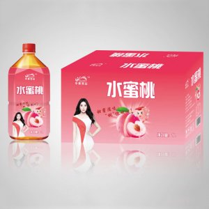中奧飲品水蜜桃飲料1L