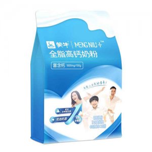 蒙牛MENGNIU+全脂高鈣奶粉400g×16袋