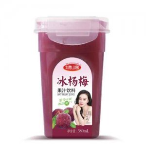 綠山園方杯果汁飲品380ml