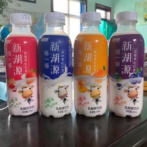 新湖源原味果粒奶昔