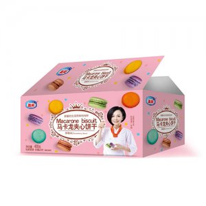 蓋能馬卡龍夾心餅干草莓味