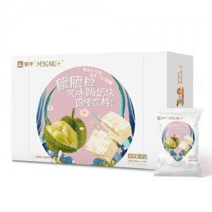 蒙牛脆脆的風(fēng)味酸奶塊榴蓮味固體飲料4G×10袋