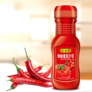 百家鮮辣椒番茄沙司500g
