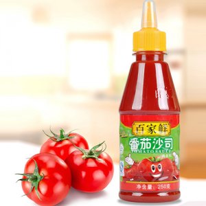百家鮮綠標(biāo)番茄沙司250g