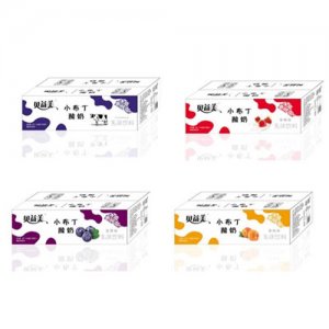 貝益美小布丁酸奶箱裝