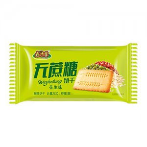 鑫米客無(wú)蔗糖花生味酥性餅干稱重