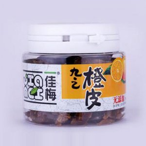 佳梅 優(yōu)質(zhì)橙皮 蜜餞零食果脯罐裝