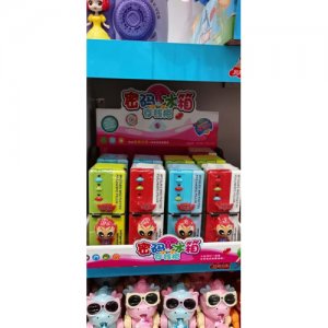 妙趣卡通糖玩密碼冰箱存錢柜