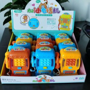 妙趣卡通糖玩加油電話機