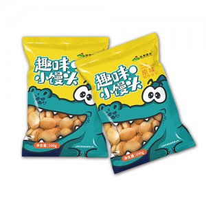 山地陽光趣味小饅頭原味餅干