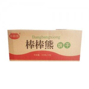 棒棒熊餅干箱裝400gx12包