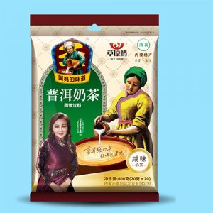 草原情普洱奶茶咸味