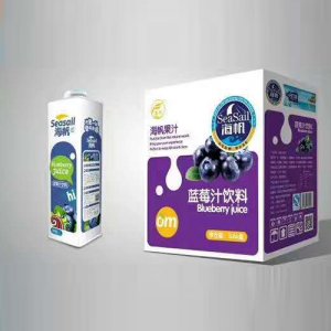 海帆藍(lán)莓汁盒裝1L