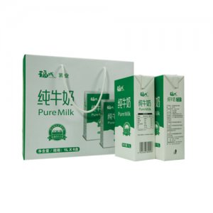 福成純牛奶箱裝1Lx6盒