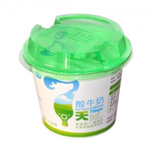 帽山7天酸牛奶
