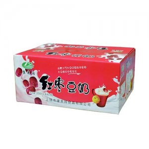 康美園紅棗豆奶包裝