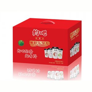 約吧紅豆奶茶20杯箱裝