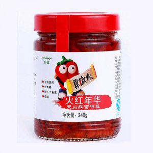 真椒傲天山紅雪椒絲240g