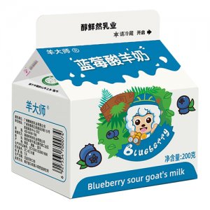 羊大師鮮奶藍莓口味