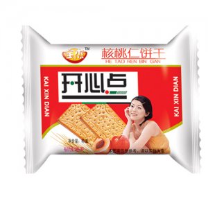 寶杰開心點(diǎn)核桃仁餅韌性餅干