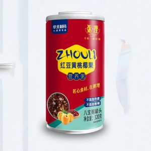 粥理紅豆黃桃椰果營(yíng)養(yǎng)粥八寶粥罐頭320g